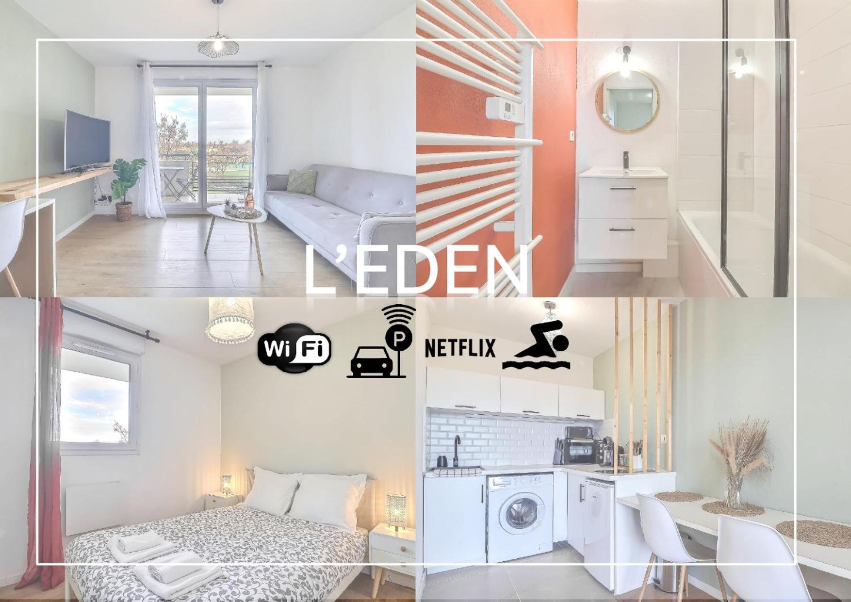 Nouveau - Parking - Piscine - Wifi - L'Eden Avignon Ngoại thất bức ảnh